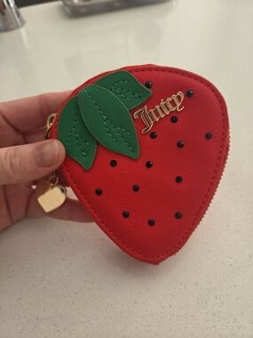 Juicy Couture Strawberry Coin Pouch